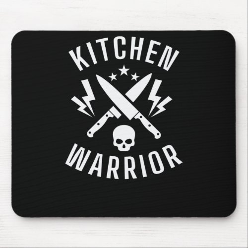 Kitchen Warrior Kochen Essen Kche Koch Mouse Pad