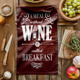 Kitchen Wisdom Meal Without Wine Towel