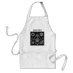 Kitchen Witch #1: By Mal Corvus Adult Apron at Zazzle
