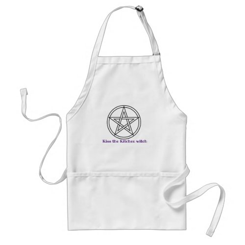kitchen witch adult apron