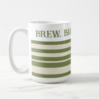 Kitchen Witch Brew Bake Bewitch Green Mug