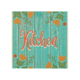 kitchen wood wall art