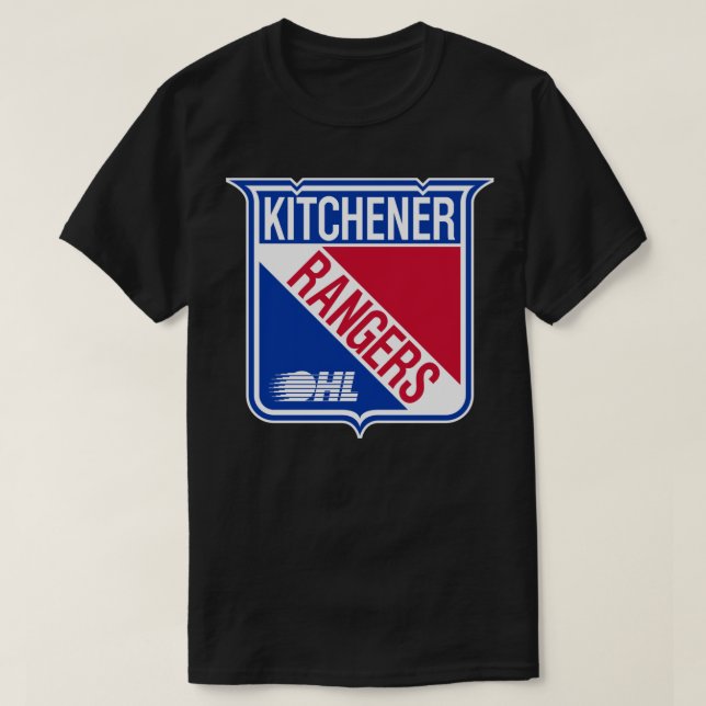 Kitchener Rangers Sticker T-Shirt (Design Front)