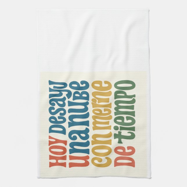 Kitchenette Surreal breakfast Kitchen Towel (Vertical)