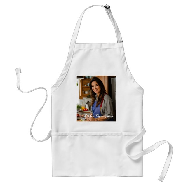 #KitchenOrganizationApron Adult Apron (Front)