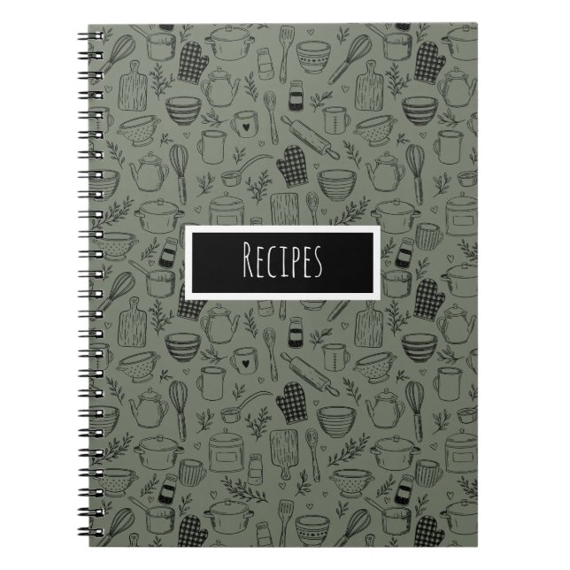 Kitchenware Notebook (Front)