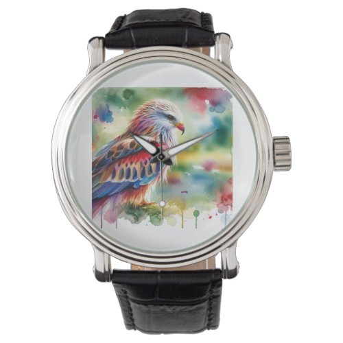 Kite Bird AREF1615 1 _ Watercolor Watch