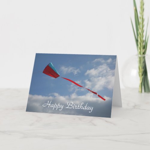 Kite Birthday Card