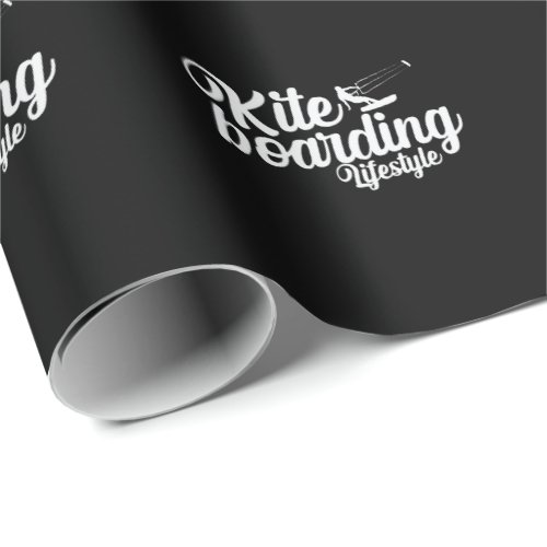 Kite Boarding Lifestyle Wrapping Paper