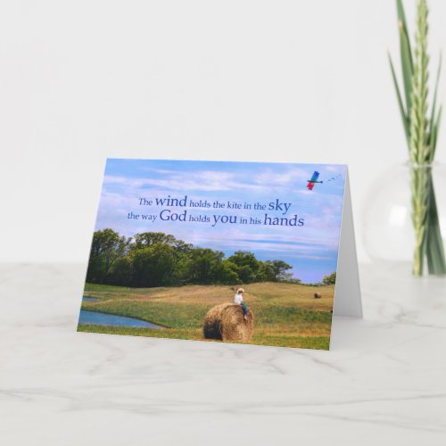 Kite encouragement card