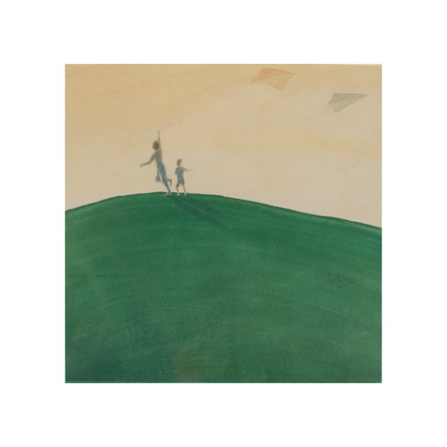 Kite Flying 2000 Wood Wall Decor (Front)