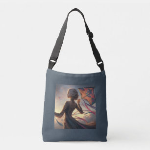 Kite Flying 3 Crossbody Bag