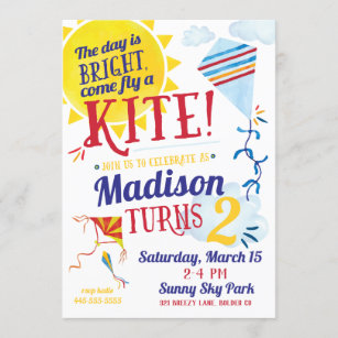 kite flying festival invitation