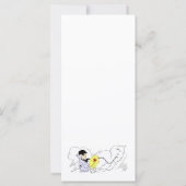 Kite Flying Boy Vintage Art (Back)