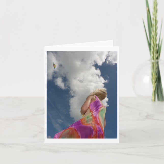 Kite Flying Card (Front)