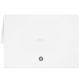 Kite Flying on a Windy Day Blank Art Card (Back Horizontal)