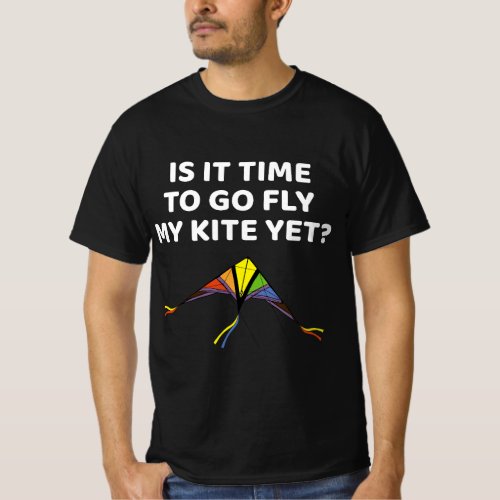 Kite Flying Outdoors Hobby For Adults  Children T_Shirt