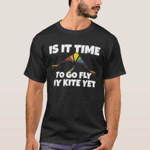 Kite Flying Outdoors Hobby For Adults & Children T-Shirt