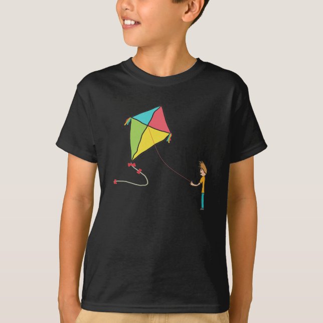 Kite Flying T-Shirt (Front)