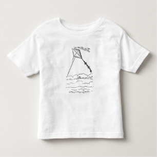 Kite Flying Toddler T-shirt