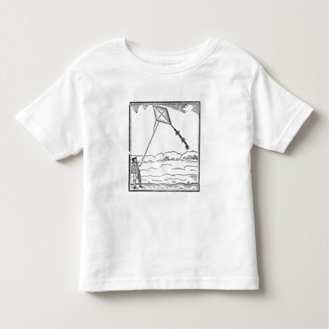Kite Flying Toddler T-shirt (Front)
