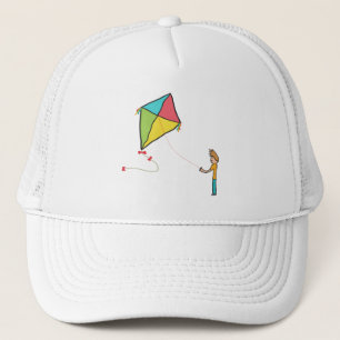 Kite Flying Trucker Hat