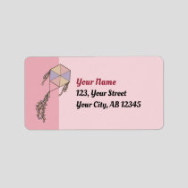 Kite Icon Pink Label