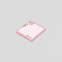 Kite Icon Pink Post-it Notes