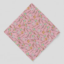 Kite Icons Pattern Bandana