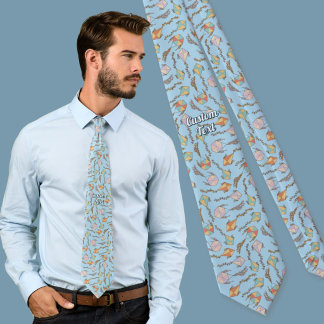 Kite Icons Pattern Neck Tie