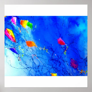 Kite Sky Poster