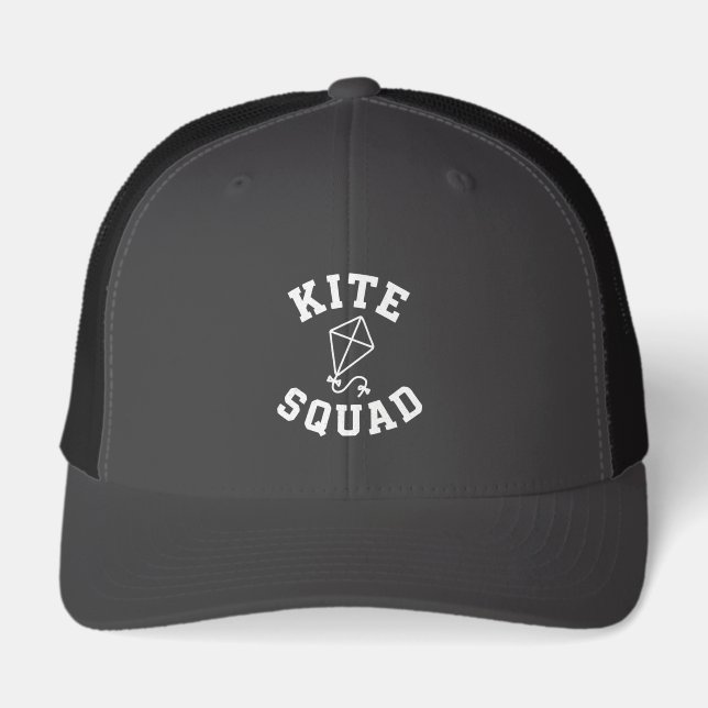 Kite Squad Graphic Hat design  (Front)