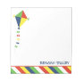 Kite Stripes Personalized Notepad
