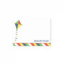 Kite Stripes Personalized Post-It Notepad