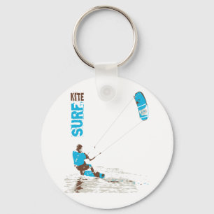 kite surf keychain