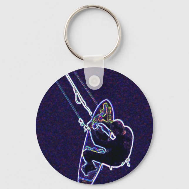Kite surfer2 keychain (Front)