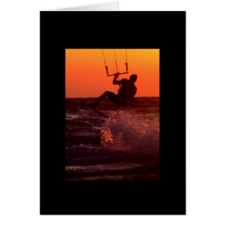 Kite Surfer on St. Pete Beach Postcard