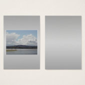 Kite Surfers. Scenic view. On Gray. (Front & Back)