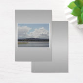 Kite Surfers. Scenic view. On Gray. (Desk)