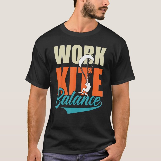 Kite Surfing 1 T-Shirt (Front)