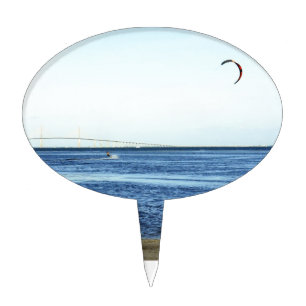 Kite Surfing Cake Topper