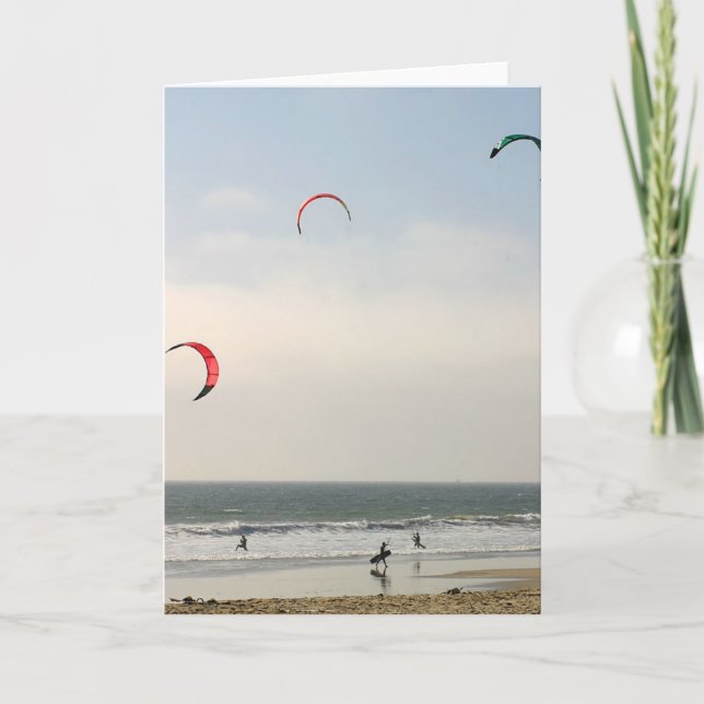 Kite Surfing Card (Front)