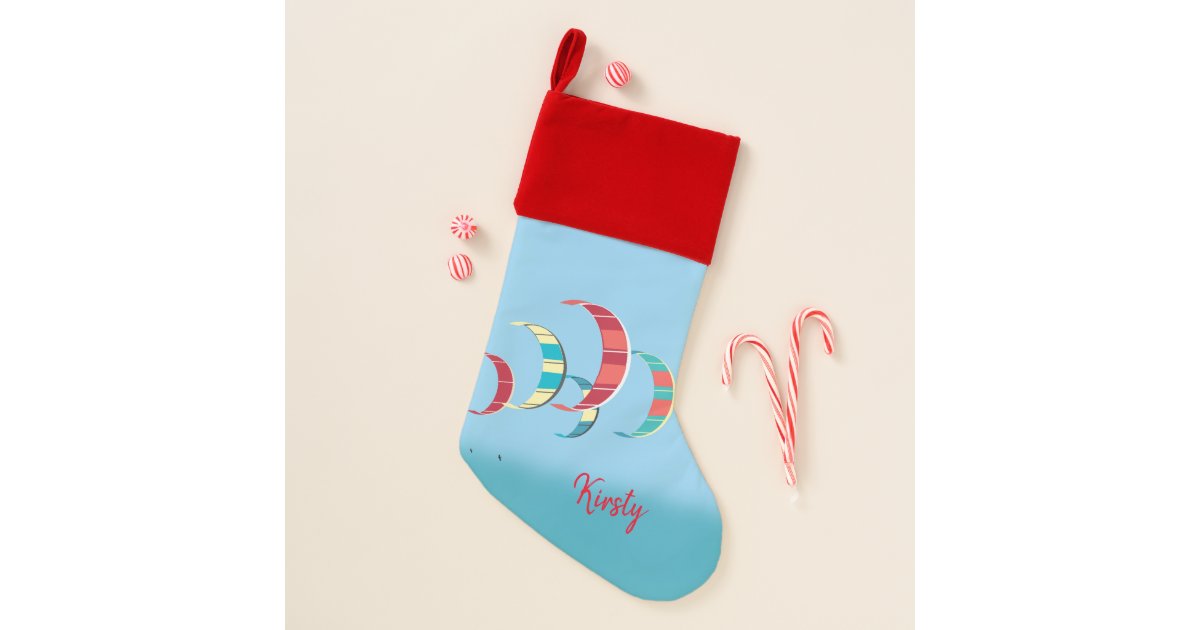 Kite Surfing Christmas Stocking