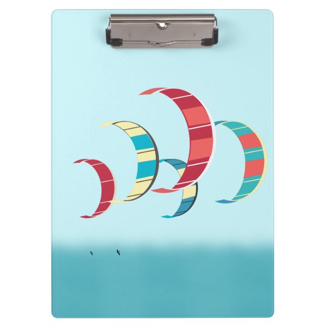 Kite Surfing Clipboard (Front)