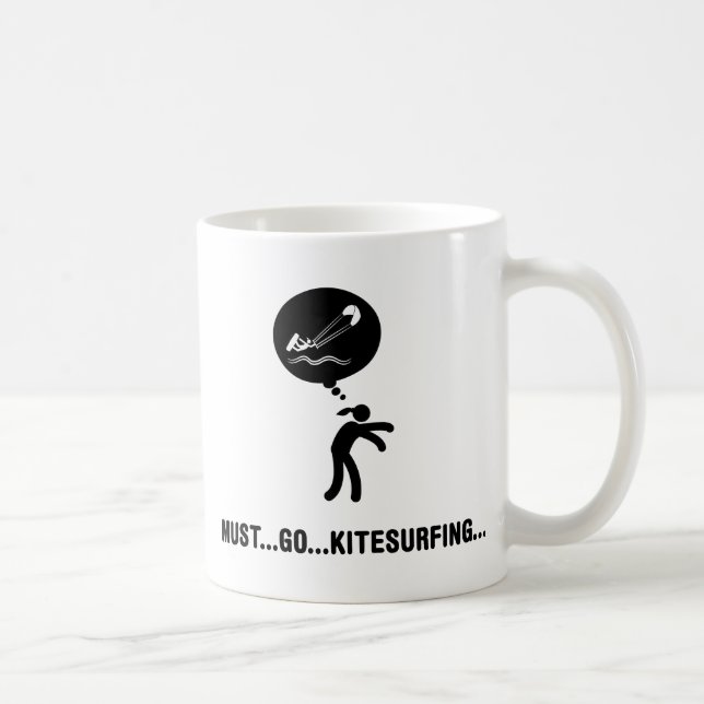 Kite Surfing Coffee Mug (Right)
