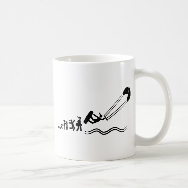 Kite Surfing Coffee Mug (Right)