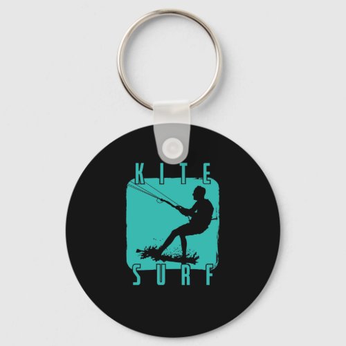 Kite Surfing Keychain