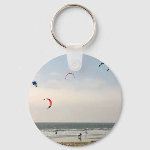 Kite Surfing Keychain