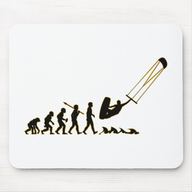 Kite Surfing Mouse Pad (Front)