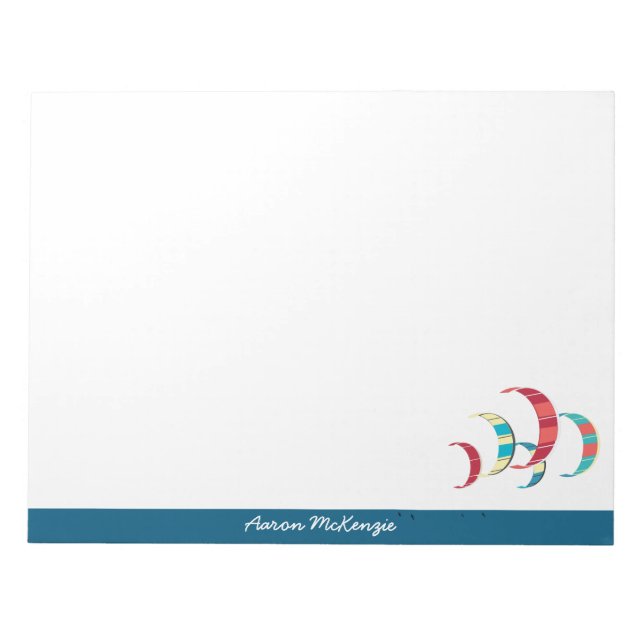 Kite Surfing Notepad (Front)